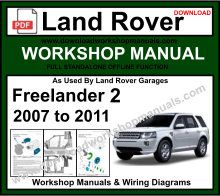 Land Rover Freelander 2 Workshop Service Repair Manual